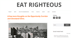 Desktop Screenshot of eatrighteous.org